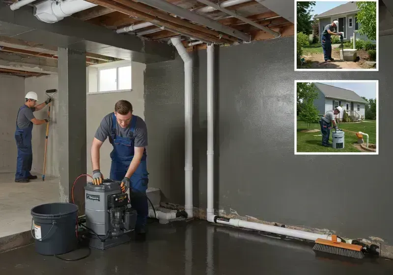 Basement Waterproofing and Flood Prevention process in Honey Grove, TX